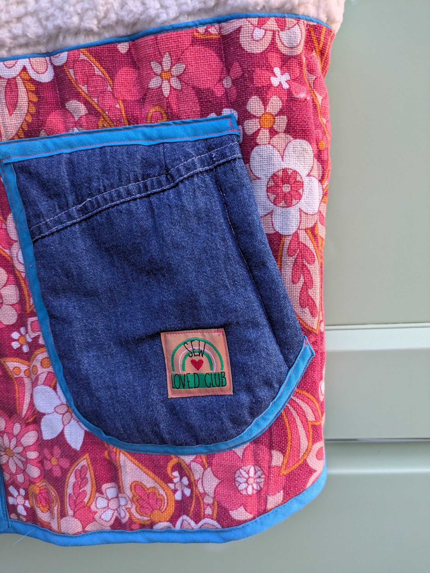 Cosy Fleece and Floral Gilet