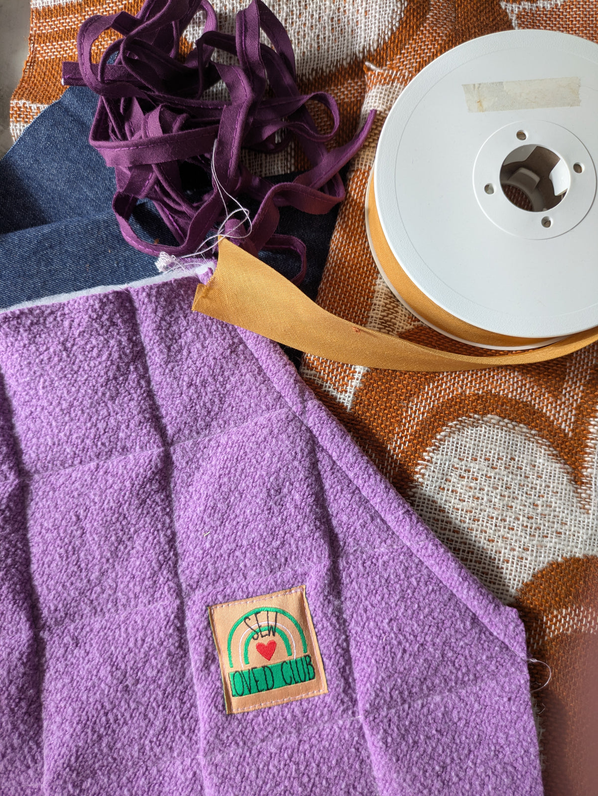 70's Retro Quilted Jacket