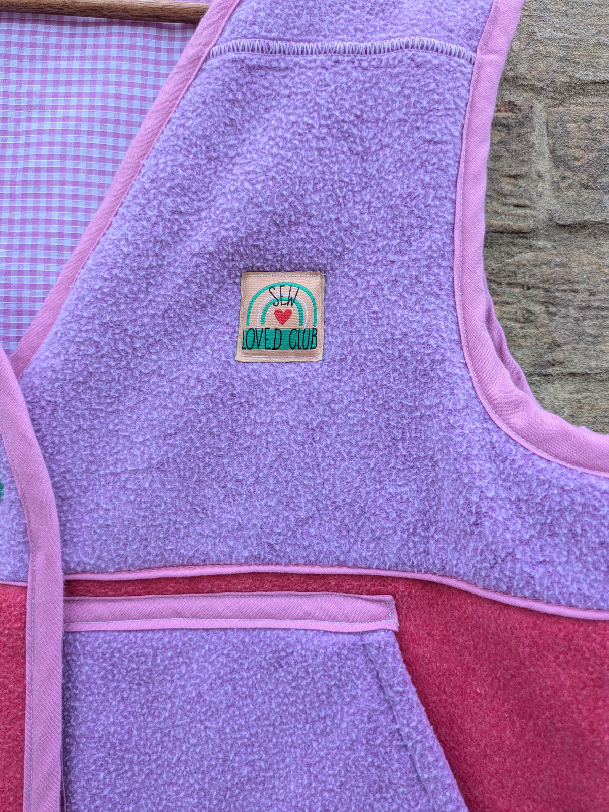 Bright Colour Blocked Gilet