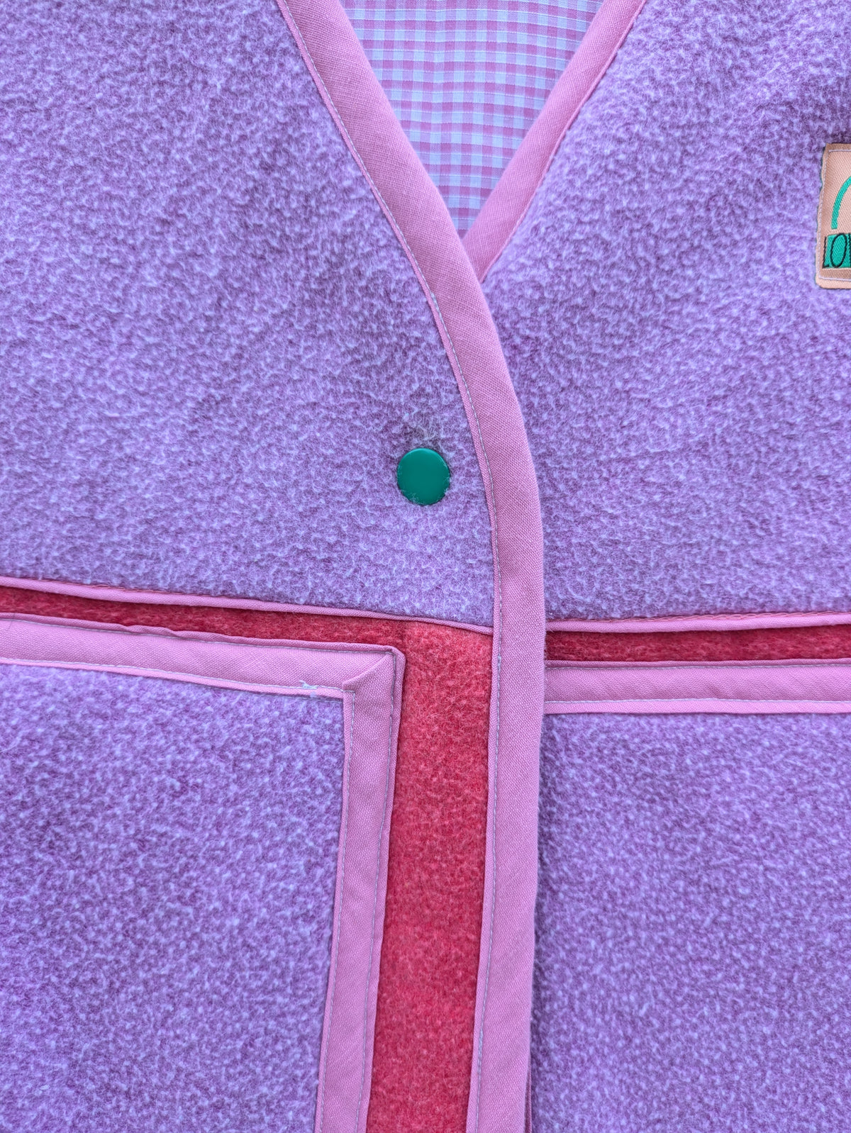 Bright Colour Blocked Gilet