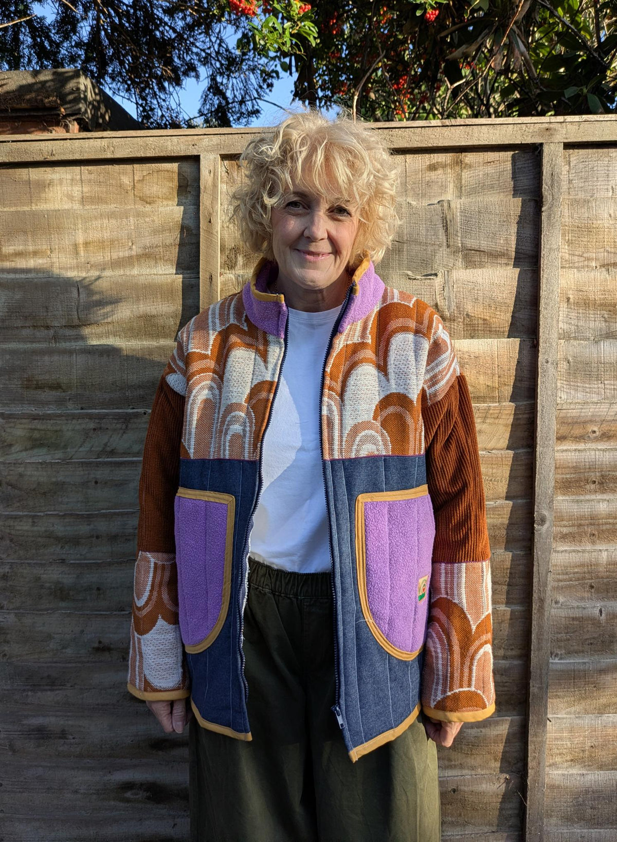 70's Retro Quilted Jacket