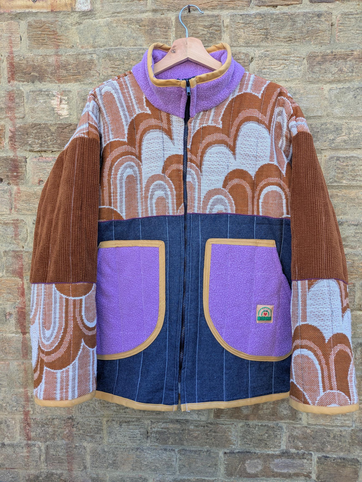70's Retro Quilted Jacket