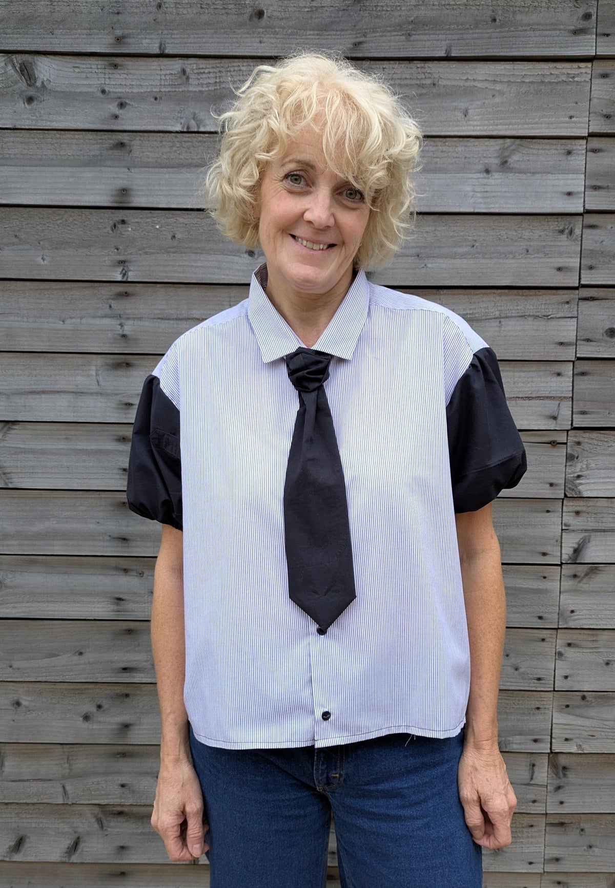 Reworked Shirt with Tie