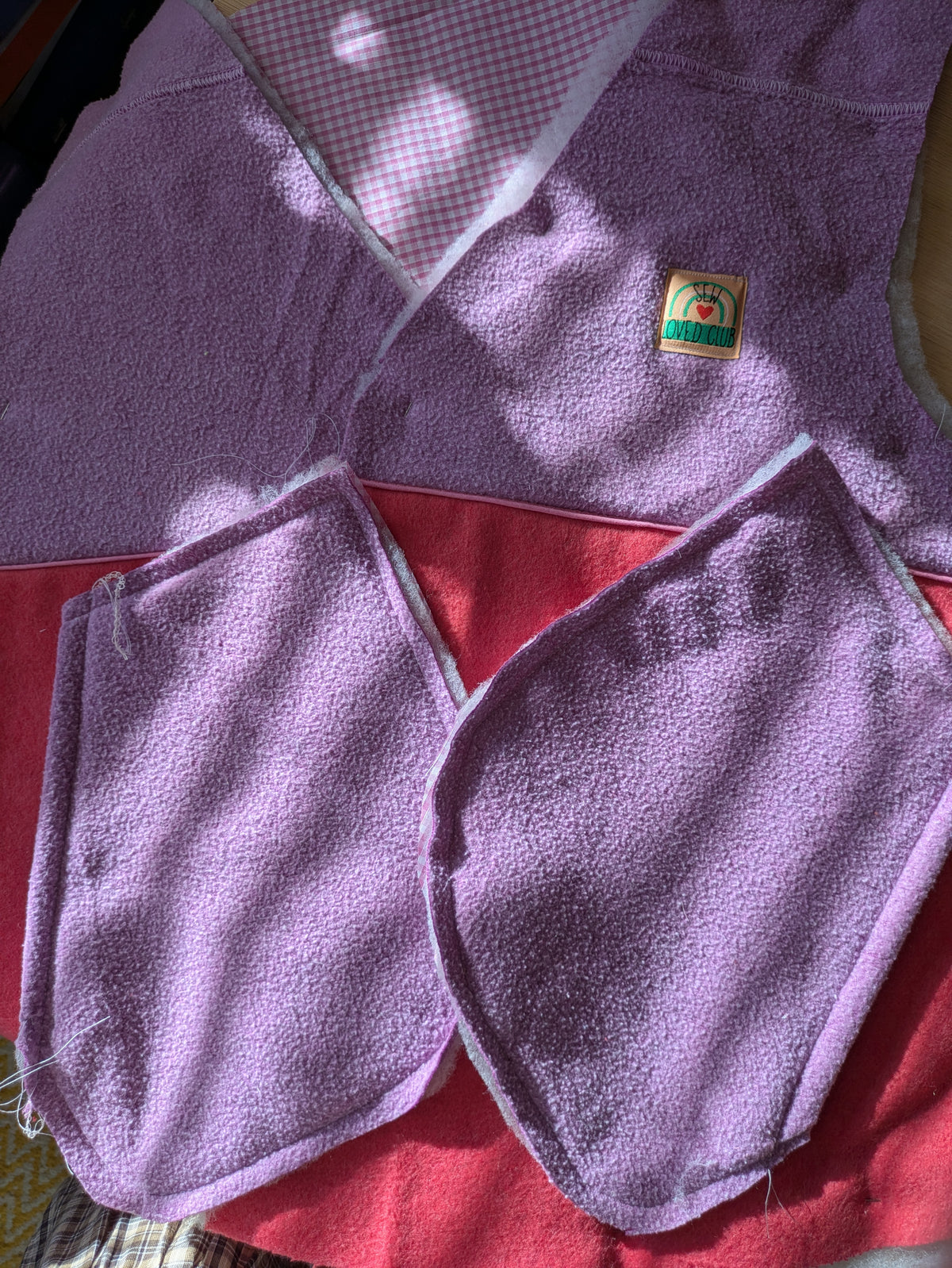 Bright Colour Blocked Gilet